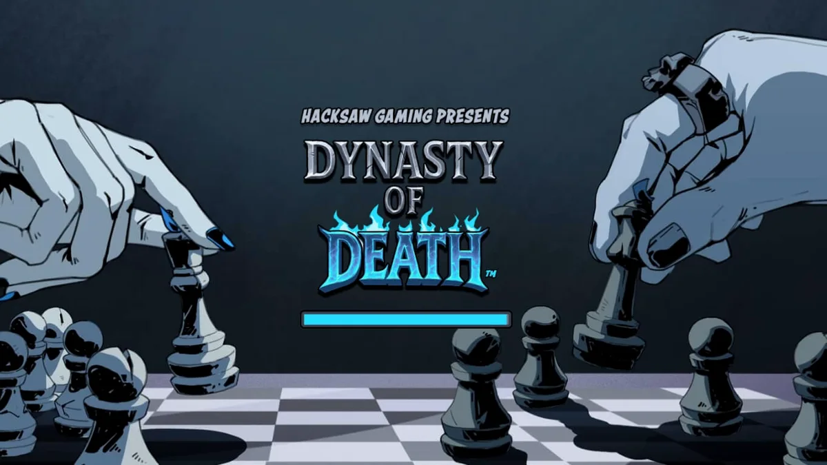 Tampilan visual slot Dynasty of Death dengan tema mitologi Yunani